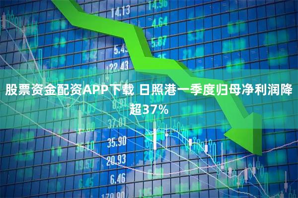 股票资金配资APP下载 日照港一季度归母净利润降超37%